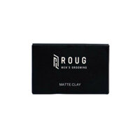 Sáp vuốt tóc ROUG MEN'S GROOMING Matte Clay 90gr màu đen giúp tạo kiểu