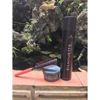 Sáp vuốt tóc Subtil Clay Wax Pháp + lược tròn + Gôm SILHOUETTE 320ml