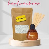 Sáp wax lông Hard wax bean triệt lông gói 100gam sáp, sáp wax bám lông siêu tốt ít nóng