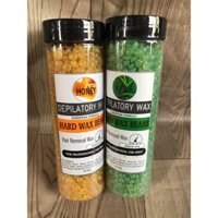 Sáp wax lông viên dạng chai 400gram Hard Wax Beans
