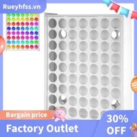 Sắp Xếp Sơn, 63 Lỗ Acrylic Sắp Xếp Sơn Thủ Công Lưu Trữ Sơn Thủ Công Giá Đỡ Sơn Dọc Giá Đứng