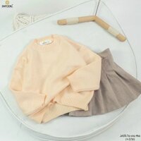 SAPODILL Áo len cho bé trai bé gái từ 1-5Y siêu mềm mịn