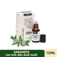 SARAMOS - Lăn Tinh dầu đuổi muỗi, hiệu quả, an toàn cho bé