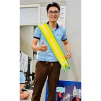 Sash trao giải, băng rôn hoa hậu, vải silk in kỹ thuật số - Quốc Thái KTS95265 - 8 dây