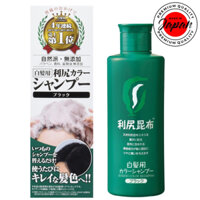 Sastty Rishiri Kelp Hair Shampoo for Gray Hair dye [200mL] Black Rishiri KONBU Free shipping direct from Japan