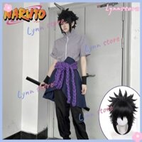 Sasuke Cosplay Trang Phục Tóc Giả Anime NARUTO Phù Hợp Với Anime Truyện Tranh Quần Áo Trang Phục Trẻ Em / Người Lớn Kích Thước
