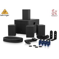 SAT 1004 Bundle - Bộ Loa Full Sub liền công suất Behringer -Trọn bộ 4 loa  SAT 1004 và 1 loa siêu trầm SAT 1008 SUBA