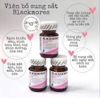 SẮT BLACKMORE cho MẸ BẦU VÀ MẸ SAU SINH