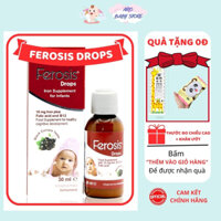 Sắt công nghệ mới Liposome VivaKids Ferosis 30ml mùi vị thơm ngon cho trẻ từ 6 tháng tuổi