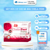 Sắt Hữu Cơ Chela Ferr Forte Olimp Labs Giúp Bà Bầu Giảm Nguy Cơ Thiếu Máu, Sinh Non (Hộp 30 Viên)