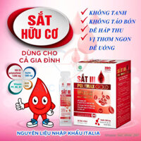 Sắt III Polymax Gold - Sắt Dạng Nước Nhập Khẩu Ý - Bổ Máu, Không Nóng, Không Tanh, Dễ Uống