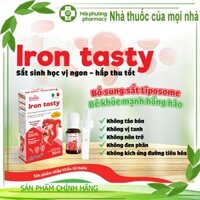 Sắt Iron Tasty - Hỗ trợ giải quyết và phòng ngừa thiếu máu do thiếu sắt, giúp trẻ khỏe mạnh - ITALY - 30ml