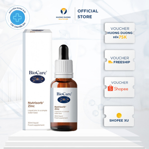 Sắt nước Biocare Liquid Iron cho trẻ từ 6 tháng trở lên