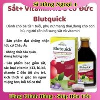 Sắt Nước Hữu Cơ Herbaria Blutquick Đức dành cho bé từ 1y & người lớn - 250ml / 500ml