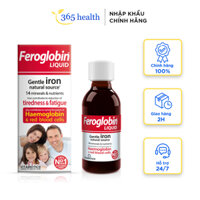 Sắt siro Vitabiotics Feroglobin Liquid 200ml - Nhập khẩu Anh Quốc