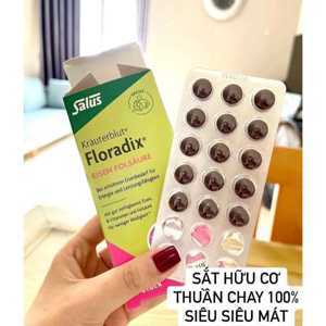 Sắt viên hữu cơ Floradix hộp 84 viên