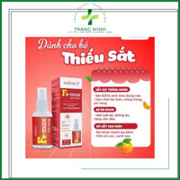 Sắt xịt Fe-max Iron Spray - Hỗ trợ tạo máu, giảm nguy cơ thiếu máu do thiếu sắt cho bé, Femax nhập khẩu Châu Âu