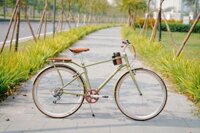 SATAKO COLONA xe đạp đường phố touring 700x32C, khung nhôm 6061, SHIMANO TOURNEY