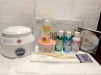Satin Smooth SSW09C Professional Single Wax Warmer Kit, Deluxe Cream
