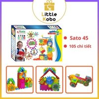 [Sato] Bộ Đồ Chơi Khám Phá Chuyển Động 105 Chi Tiết Sato45 Đồ Chơi Giáo Dục Stem Sáng Tạo Thông Minh