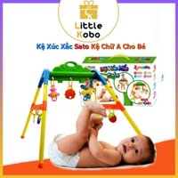 [Sato] Kệ Xúc Xắc Kệ Chữ A Cho Bé Từ 3 Tháng Tuổi Xuất Xứ Việt Nam Đồ Chơi Trẻ Em Sơ Sinh Sato034