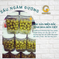 Sấu ngâm đường chua ngọt GoldFood Chính Hãng Hộp 850gr 1kg đặc sản Miền Bắc