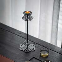 Sáu Ngày Sắt Frost Hoa Nến Retro Trung Quốc Thiền Đồ Trang Trí Hộ Gia Đình Văn Phòng Bàn Trà Hương Thơm Đốt Hoài Cổ Dầu Đèn