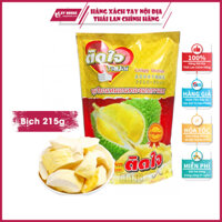 Sầu riêng sấy khô siêu ngon Crispy Durian Tidjai Thái Lan bịch 215g 2T House Shop Hàng Thái Lan Nội Địa Chính Hãng