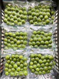 Sấu tươi cạo vỏ cấp đông, túi 500gr