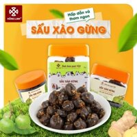 Sấu xào gừng - Ô mai sấu xào gừng - Ô mai Hồng Lam 11 hàng đường