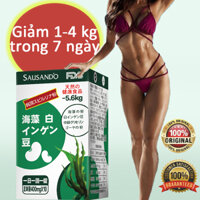 SAUSANDO Viên uống giảm cân đậu trắng tảo biển 7 ngày giảm cân 1 16kg giảm cân mạnh giảm cân cấp tốc giảm mỡ bụng
