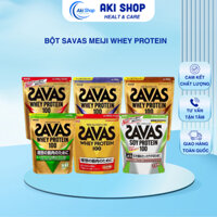 Savas Meiji Whey Protein 980g Date Mới 2027 Sữa Tăng Cân Tăng Cơ Chính Hãng Nhật Bản