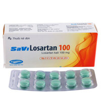 Savi Losartan 100mg, chỉ định điều trị suy tim, tăng huyết áp
