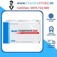 Savi Tenofovir 300 Điều Trị Nhiễm HIV-1 (3 vỉ x 10 viên)