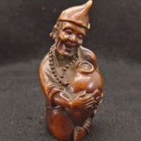 Say Rượu Thiền Sư Jigong Sống Phật Phục Sinh Rồng Ahat Tượng Phật Bột Giấy Đóng Gói Trang Trí Nhà Thủ Công 3.18.1