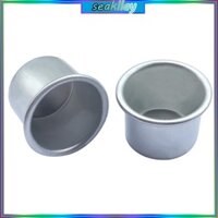 Sc Bộ 50 Cốc Nhôm Giá Đỡ Chân Nến Nhỏ Giọt Bảo Vệ Trang Trí