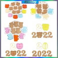 Sc DIY Trang Trí Làm Bánh 2022 Năm Mới Cung Hoàng Đạo Hình Con Hổ Trang Trí Bánh