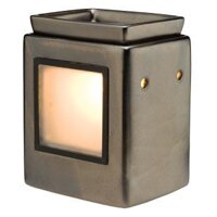 Scentsy Cube Gunmetal Scentsy Gallery Warmer (Without Frame)