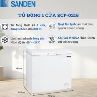 SCF-0215 - Tủ Đông 200L