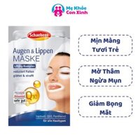 SCHAEBENS - Mặt nạ cho mắt và môi Augen & Lippen Maske Q10 - 1/4 Gói