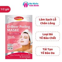 SCHAEBENS - Mặt nạ tẩy da chết hương dâu tây Erdbeer Peeling Maske, 2*6ml