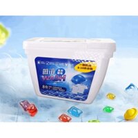 (Schatz Chính Hãng) Hộp 50 viên giặt Gelball Blue 3D Japan phù hợp cho mọi máy giặt