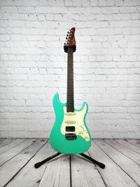 Schecter Guitars Nick Johnston Traditional HSS Electric Guitar Atomic Green 1540-SHC