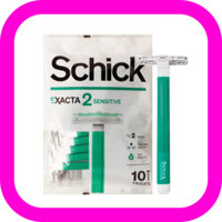 [Schick] Dao cạo dùng một lần nhạy cảm Exacta2 10 cái / 20 cái