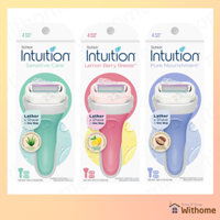 [Schick] Dao cạo trực giác (Chăm sóc nhạy cảm / Lemon Berry Breeze / Nuôi dưỡng tinh khiết) / ntuition Razor (Sensitive Care / Lemon Berry Breeze / Pure Nourishment)