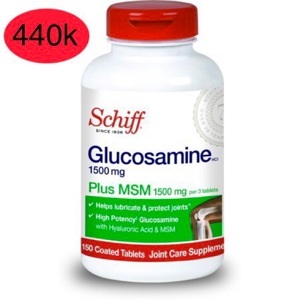 Thuốc Bổ Khớp Schiff Glucosamine Plus Msm - 1500mg , 200 viên