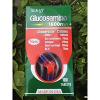 Schiff glucosamine 1800mg mỹ -100 viên