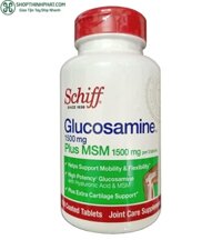 Schiff Glucosamine Plus MSM 1500mg chính hãng của Mỹ, vỏ trắng