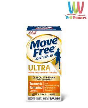 Schiff Move Free Ultra - Viên uống hỗ trợ điều trị bệnh xương khớp, chống loãng xương, 30 viên