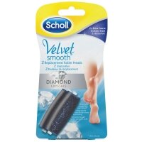 Scholl Velvet Smooth Express Pedi Ersatzrollen Extra stark, 2 St